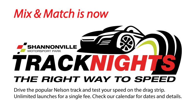 Mix & Match is now Track Nights